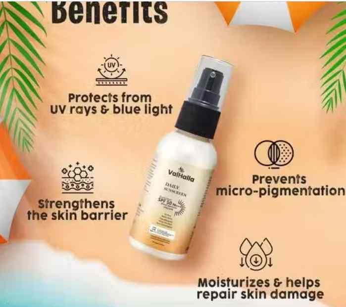 Combo of Moisturizer Lotion Foundation Cream and Sunscreen (Pack of 3 Product)